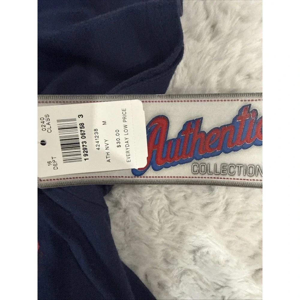 Minnesota Twins MLB Authentic Majestic Mens M Navy Short Sleeve Shirt NWT